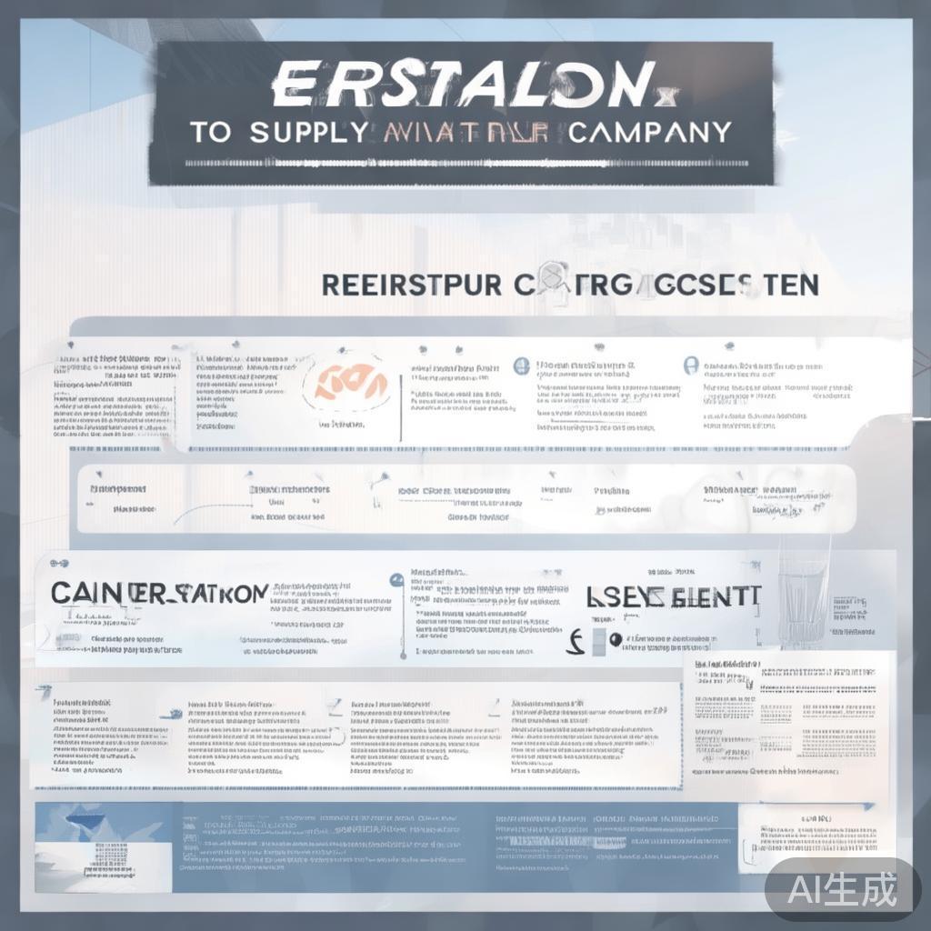 供应链公司注册指南，步骤详解与注意事项