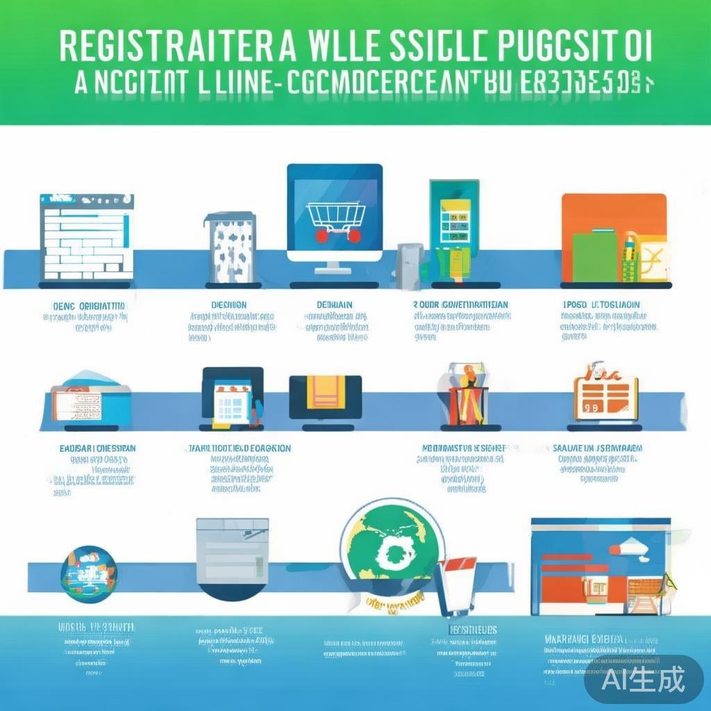 如何注册网站并成功开展在线商品销售业务