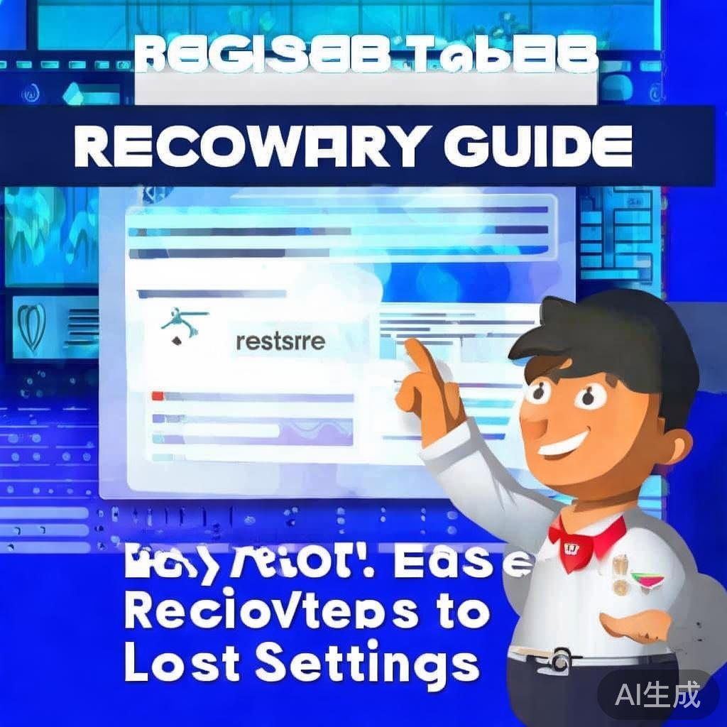 注册表删除误删恢复攻略，教你轻松找回丢失设置