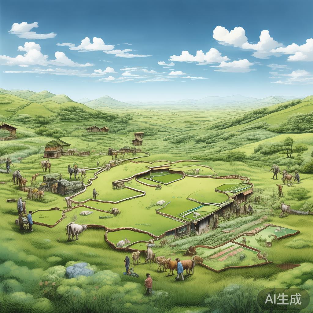 在政策解读部分，我需要解释草原不补贴的目的和背景，比如保护生态环境、促进草场可持续发展等。同时，要说明补贴的具体种类，如草畜平衡补贴、生态恢复补贴等，以及这些补贴对农民和牧民的实际影响