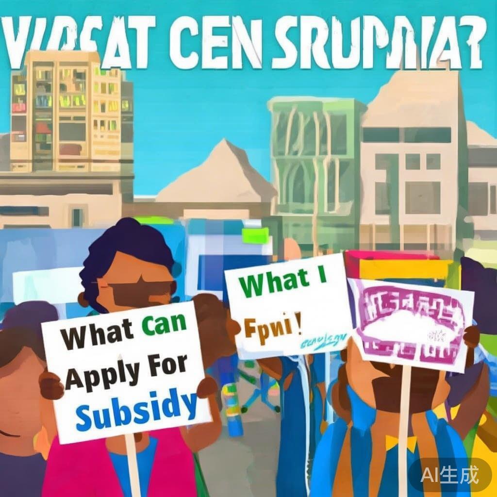 什么可以申请补贴