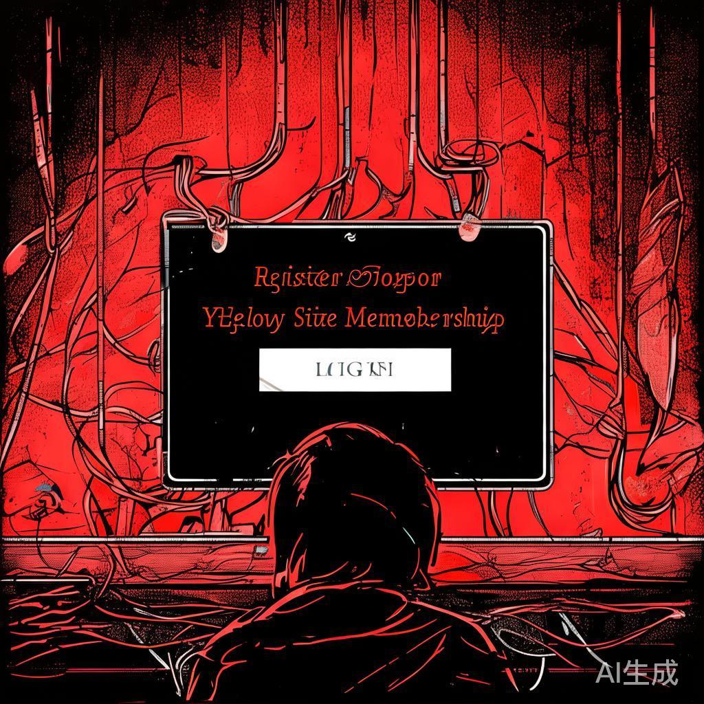 注册黄网会员，揭秘其背后的风险与后果