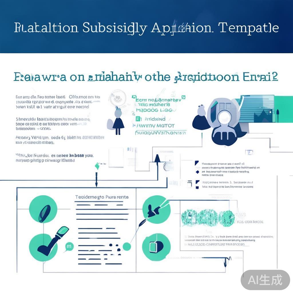 放射补贴申请模板，如何高效完成申请流程