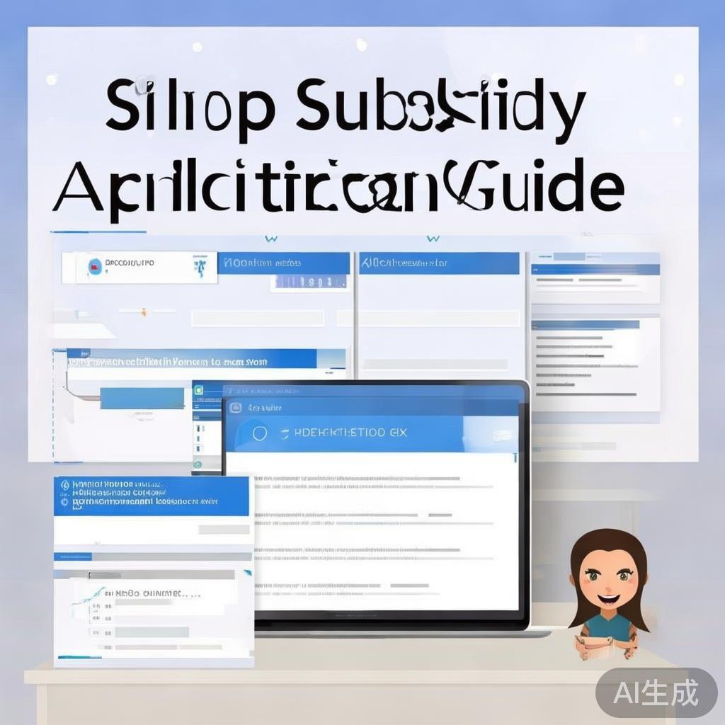 店铺补贴申请指南