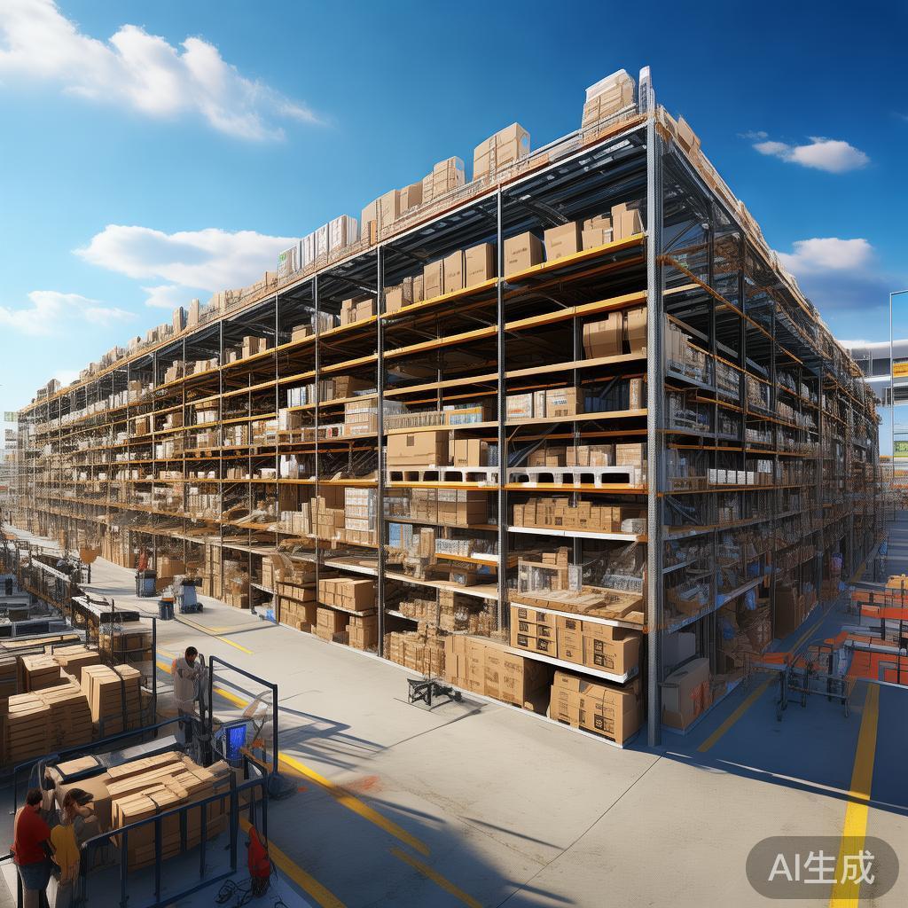 然后，我应该分析亚马逊申请补贴的动机，比如全球扩张、增加库存管理或者应对市场竞争。同时，也要提到潜在的问题，比如补贴依赖可能导致长期财务压力，或者影响亚马逊的利润空间