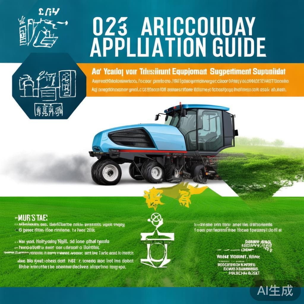 方面，我应该吸引人同时明确，比如2023年4757补贴申请指南，助力高效农业机械使用。这样既说明了补贴的年份，又点出了补贴的目的