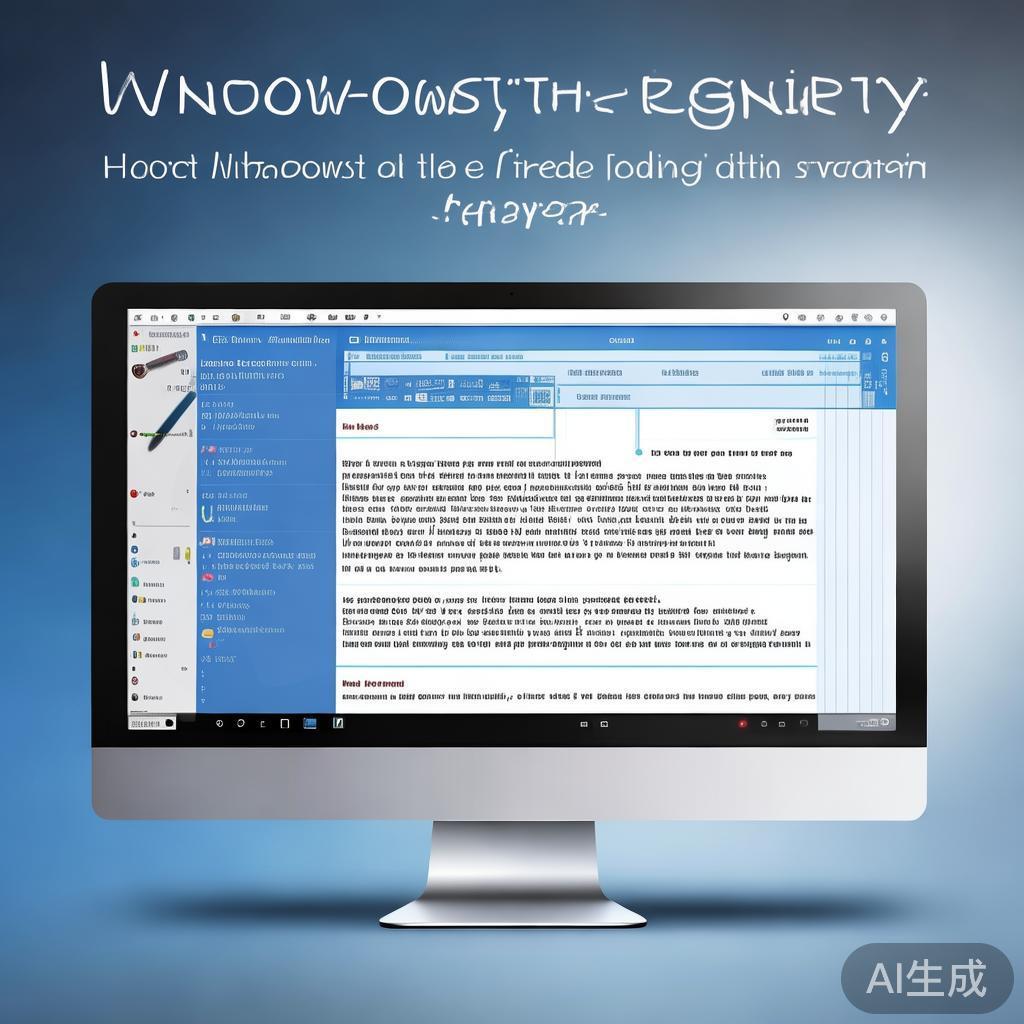 深入解析，Windows系统中注册表的进入方法及注意事项