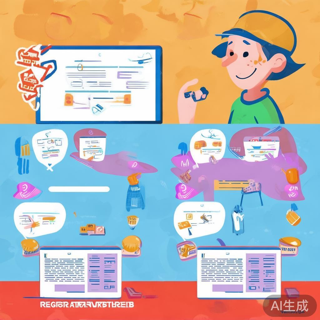 详解注册流程，问他怎么注册，轻松上手