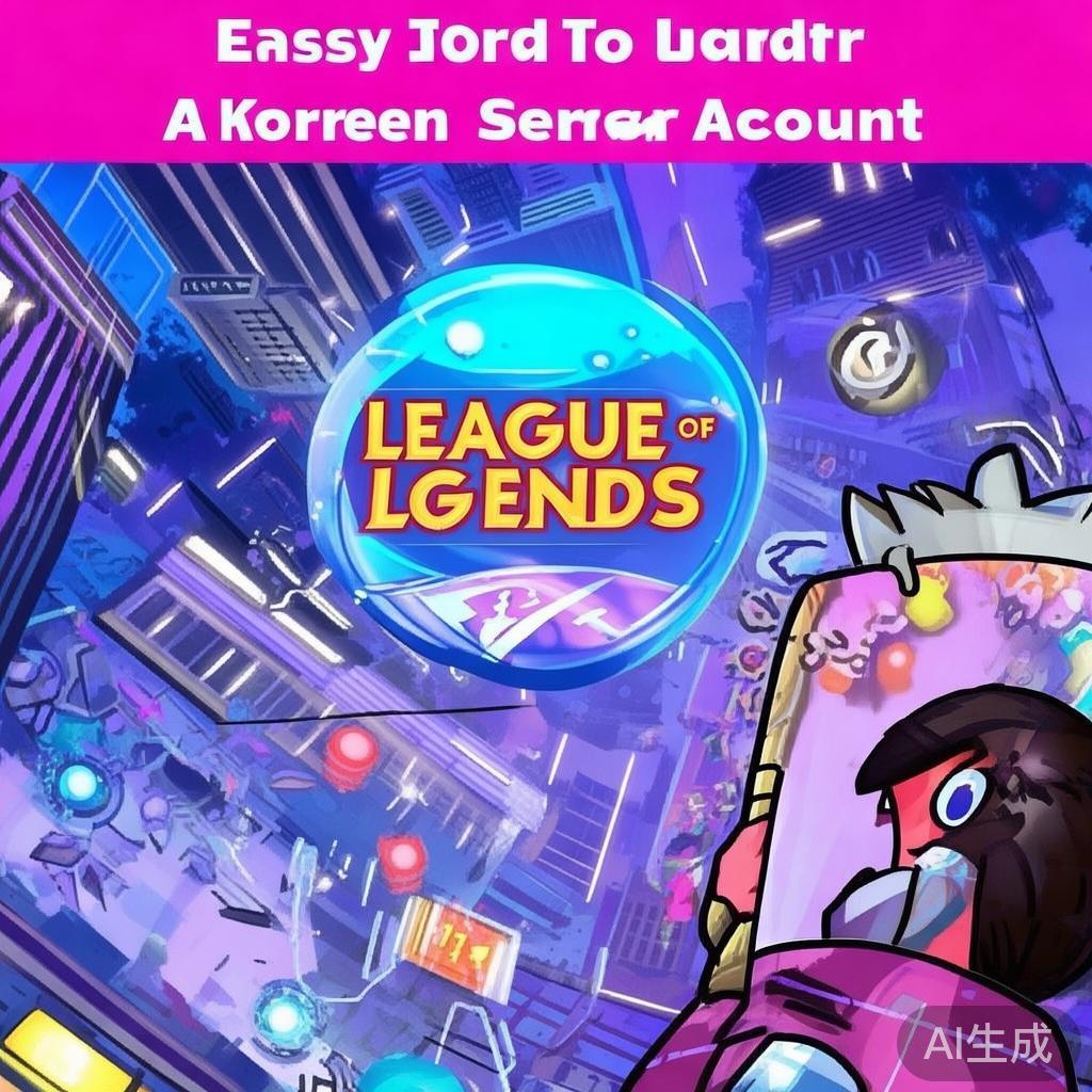 轻松攻略，如何申请韩服账号注册，畅享英雄联盟国际赛事魅力