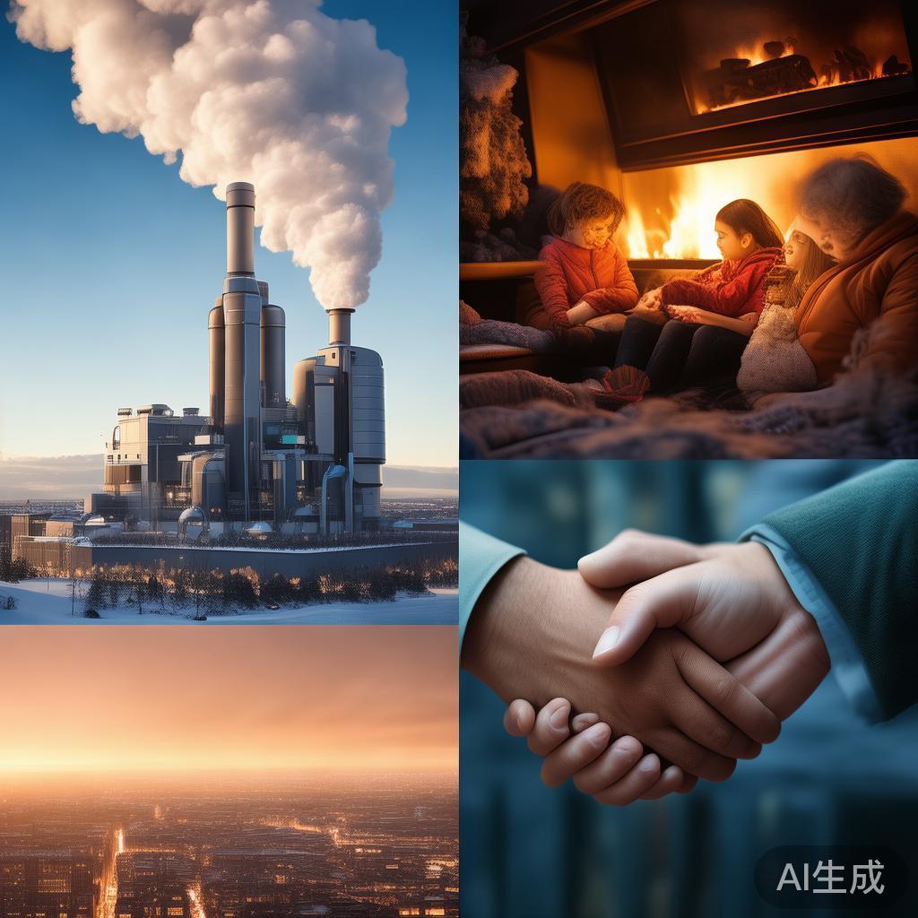 结论部分要总结热电厂的努力，强调其对冬季 heating的贡献，以及对整个行业的积极影响。同时，可以呼吁更多企业效仿，共同推动供热行业的健康发展