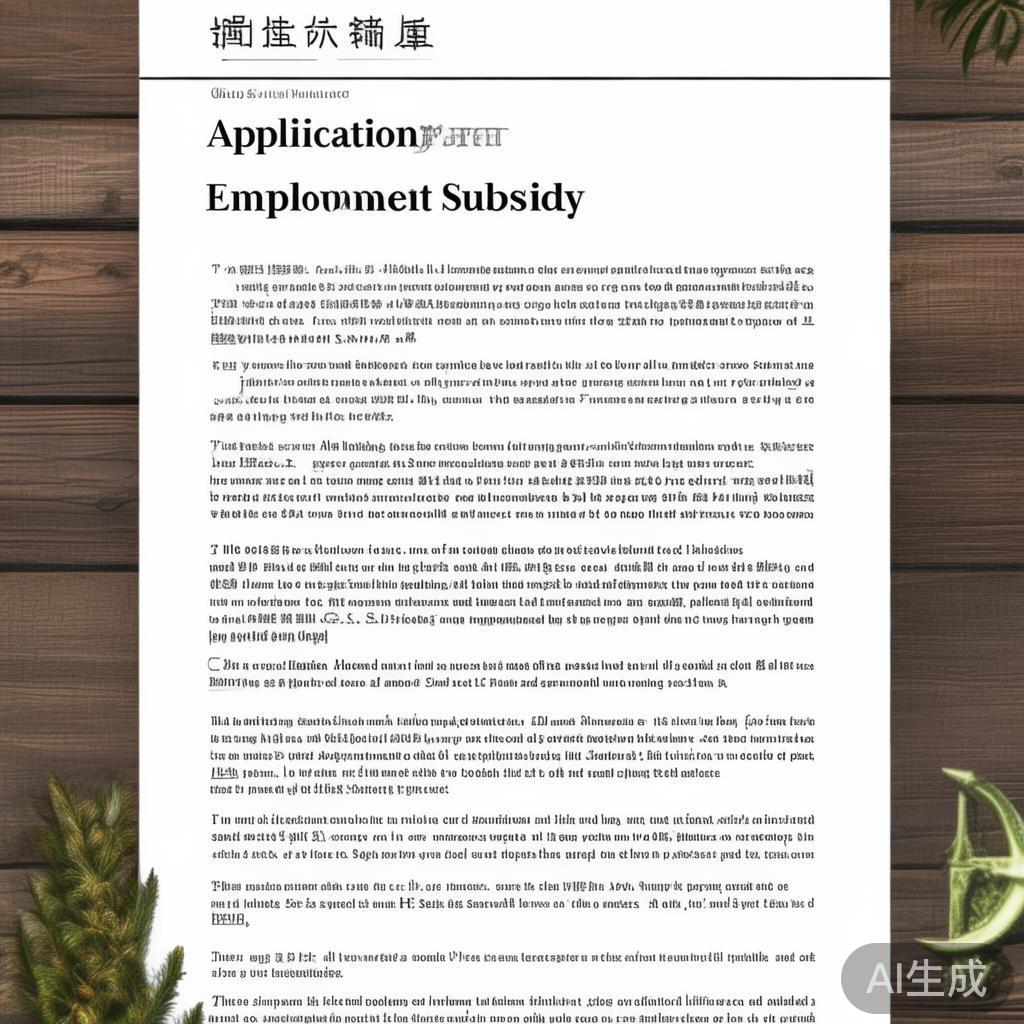 嗯，用户让我写一篇关于人社局就业补贴申请书的文章，还给了标题和字数要求。首先，我得理解用户的需求。他们可能需要一篇正式的文章，用于申请就业补贴，所以内容需要专业且结构清晰