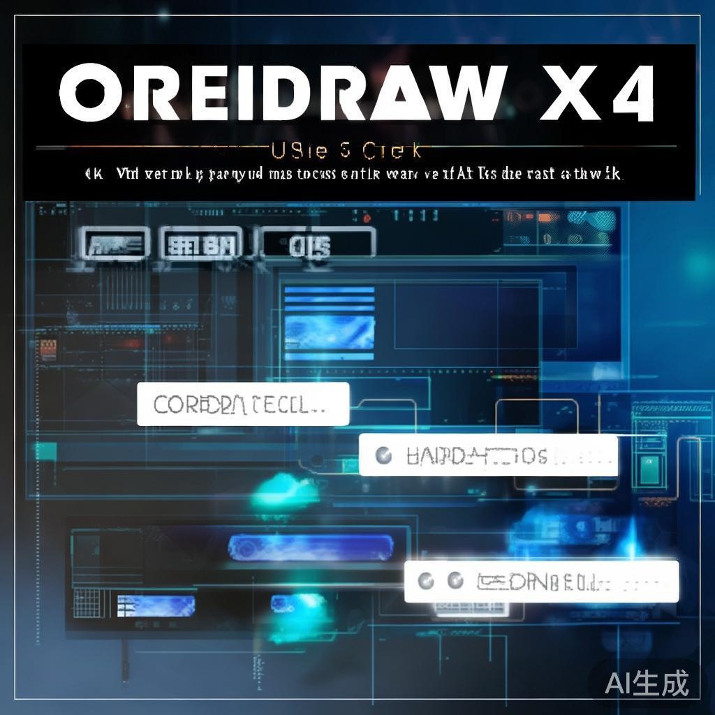 CorelDRAW X4注册机使用教程，轻松破解专业绘图软件