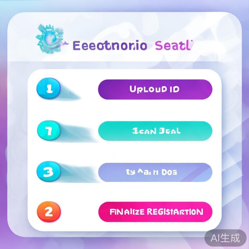 电子注册章，轻松三步，快速完成注册流程