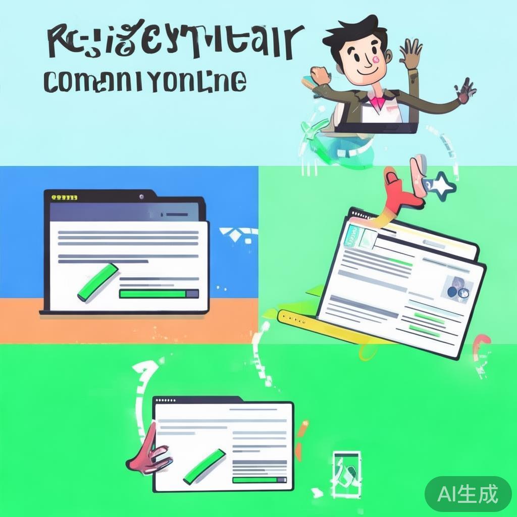 轻松上手，到网上注册公司，只需三步走！