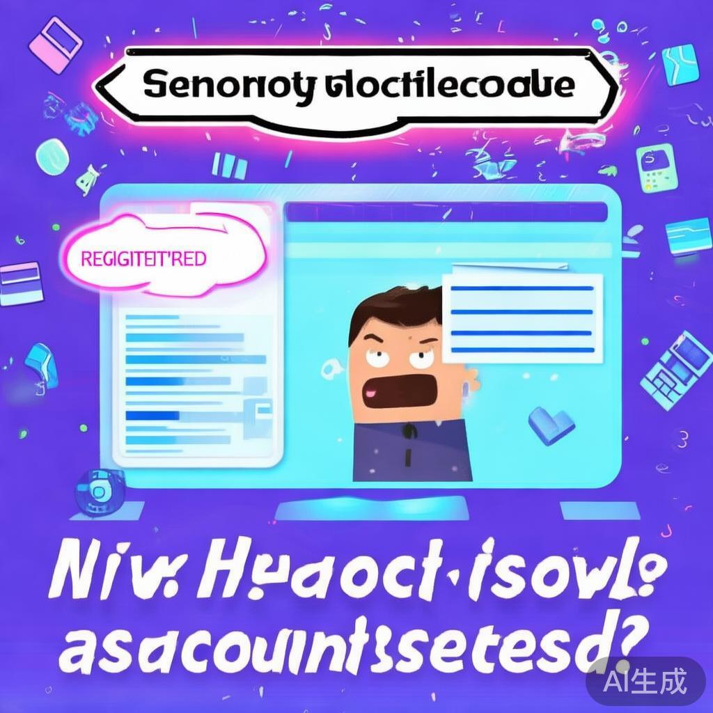 未注册显示已注册？教你轻松解决账户异常问题