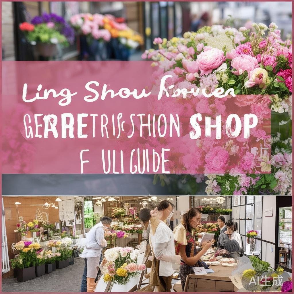 灵寿花店注册全攻略，从筹备到开业一步到位