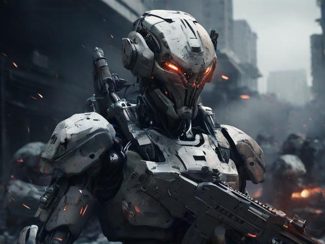 人工智能入侵基地，未来战争的新篇章与挑战