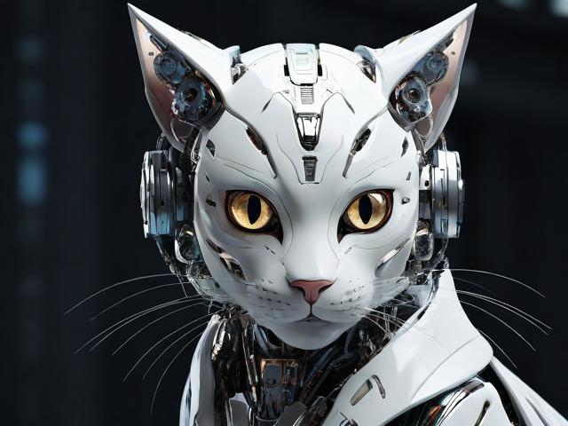 人工智能猫，虚拟宠物的未来，科技与情感的交融