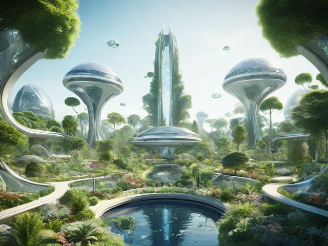 人工智能植物园，未来生态与科技的交融之地