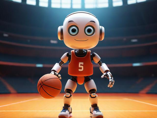 篮球场上的智能新伙伴，揭秘打篮球的人工智能系统篮球小智
