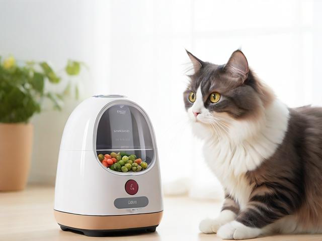 人工智能助力猫咪饮食，揭秘智能喂食器的营养秘籍