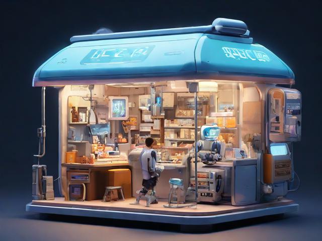 人工智能小摊，科技与创意的完美融合，这里有你心动之物？