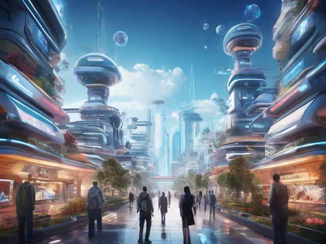 人工智能小镇颂歌，未来生活的序曲