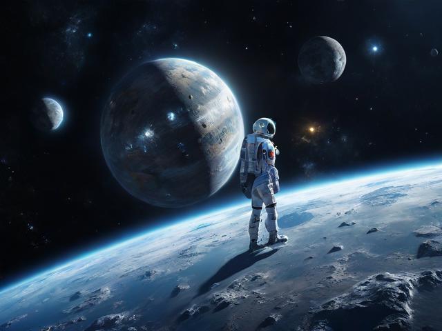 人工智能视角下的小行星，揭秘虚拟宇宙中的智能探险者