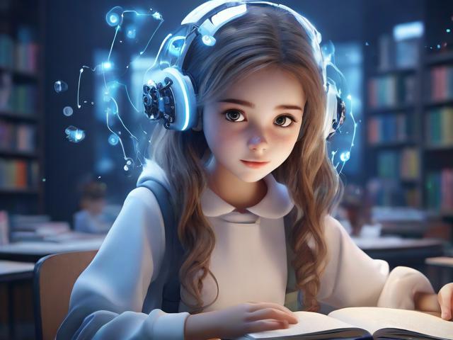 人工智能女孩的未来学习之路，探索智能教育的无限可能
