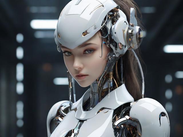 揭秘人工智能少女，虚拟与现实的交融之美
