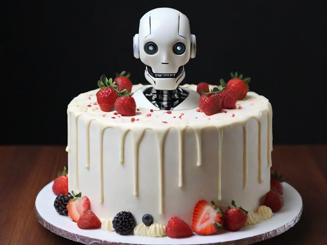 人工智能蛋糕，揭秘其成长的甜蜜动力
