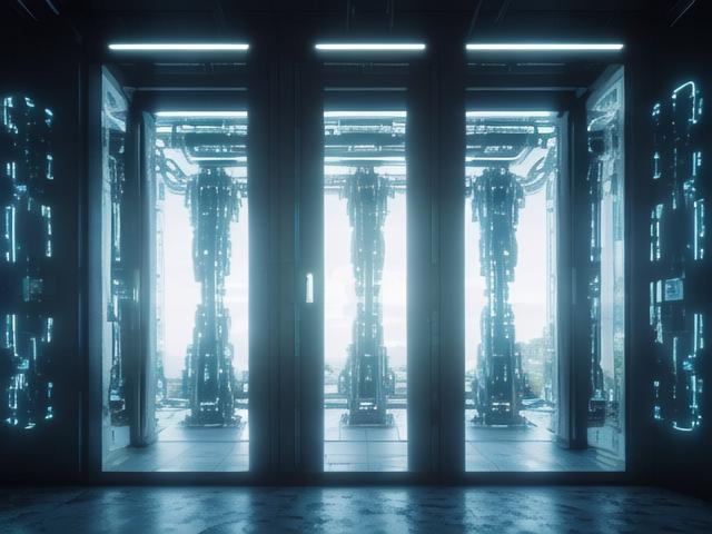 人工智能机械窗口，未来交互的智能之门